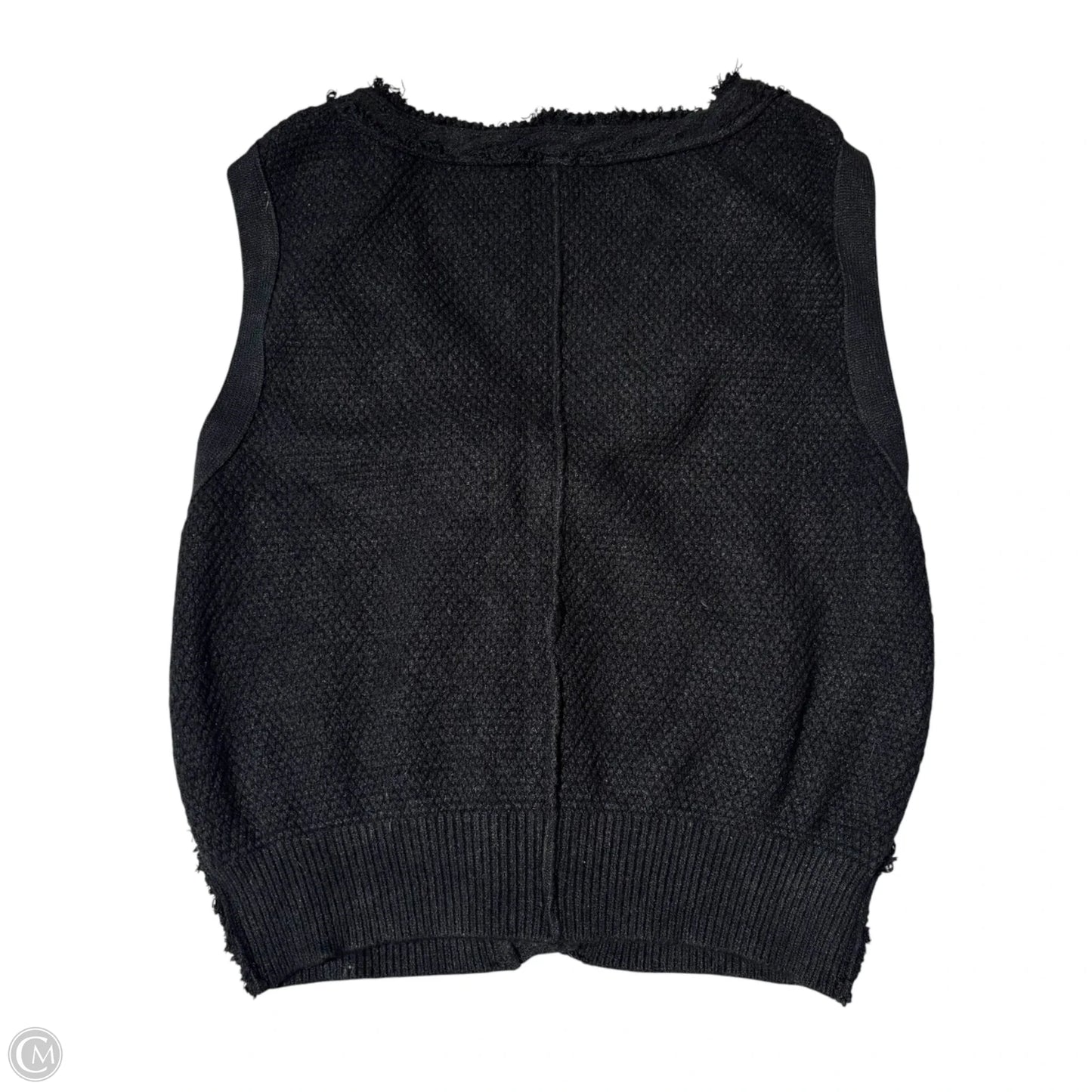 Vest Sweater By Free People In Black, Size: M