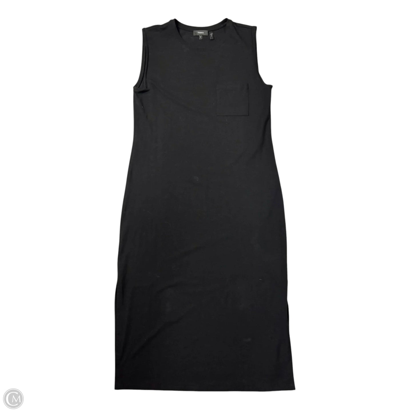 Dress Casual Midi By Theory In Black, Size: M