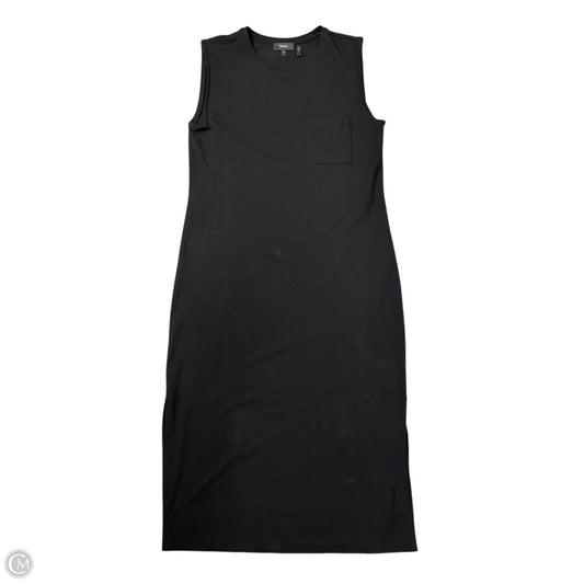 Dress Casual Midi By Theory In Black, Size: M