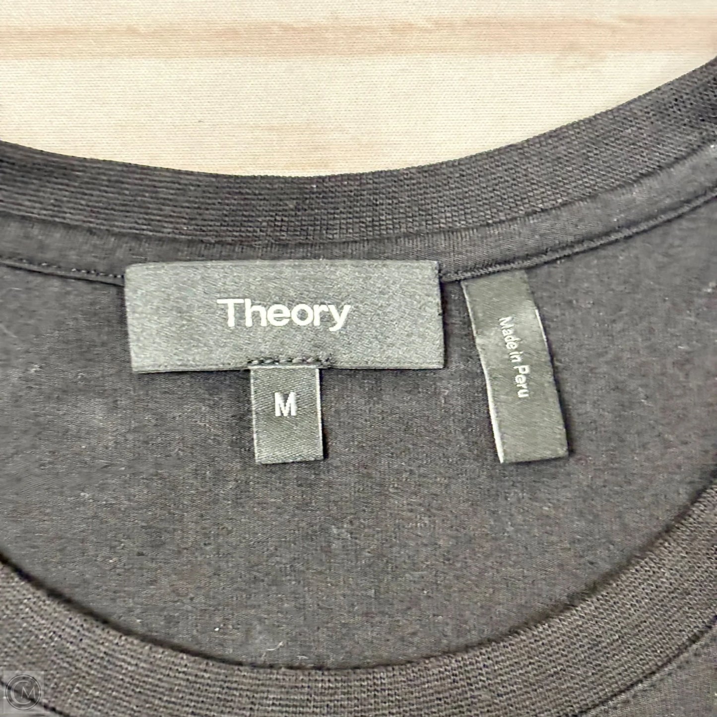 Dress Casual Midi By Theory In Black, Size: M