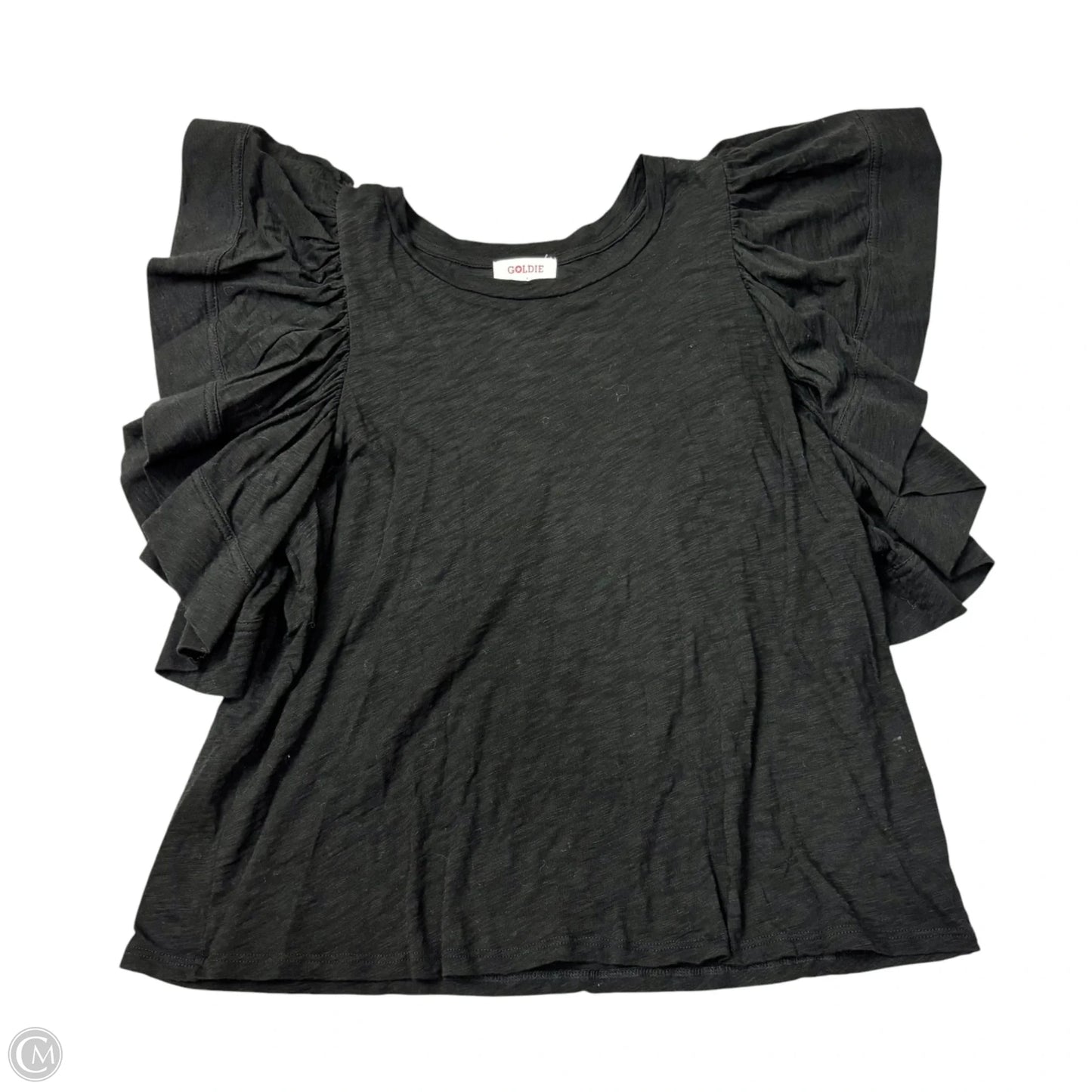 Top Short Sleeve By Goldie In Black, Size: S
