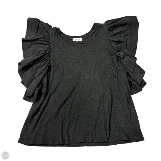 Top Short Sleeve By Goldie In Black, Size: S