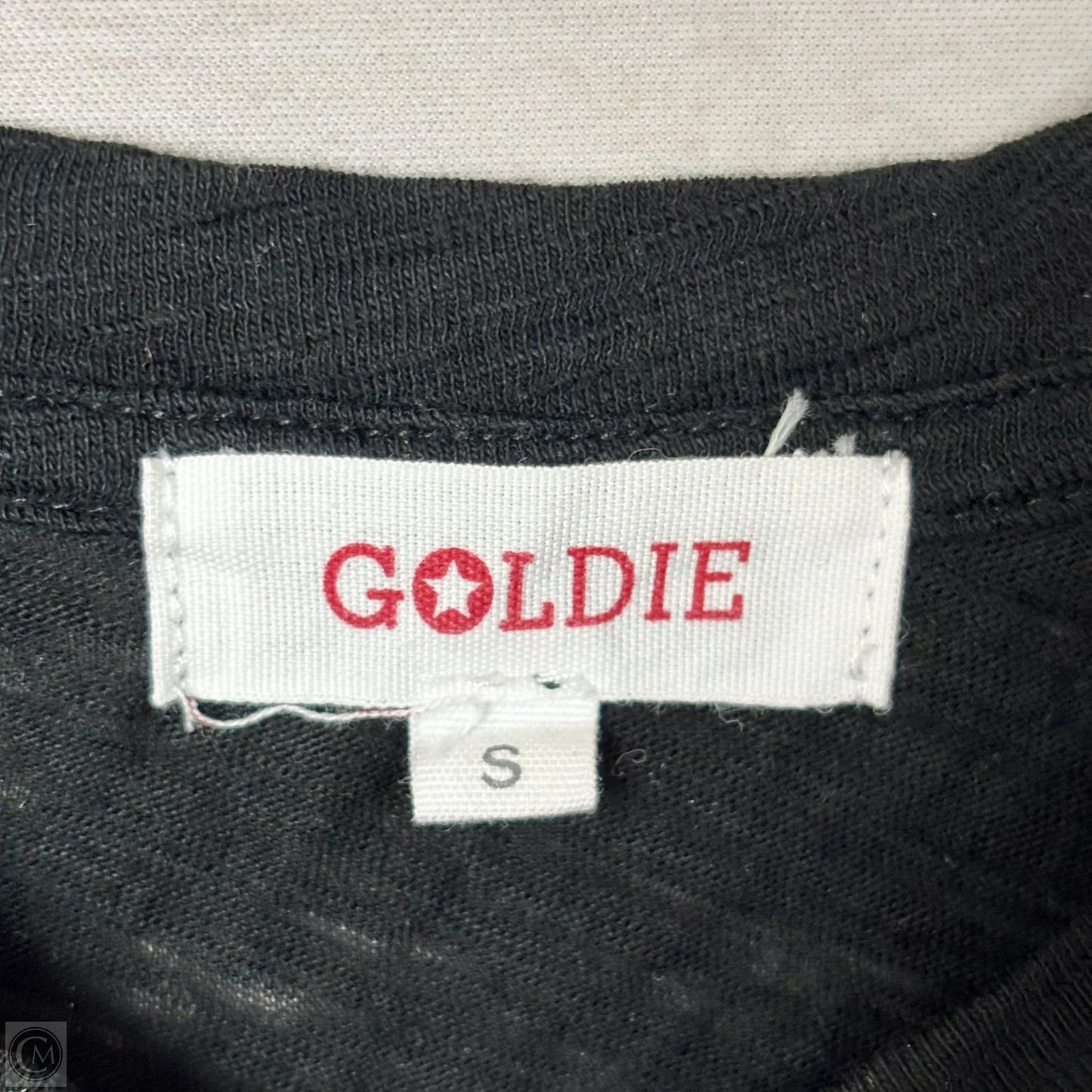Top Short Sleeve By Goldie In Black, Size: S