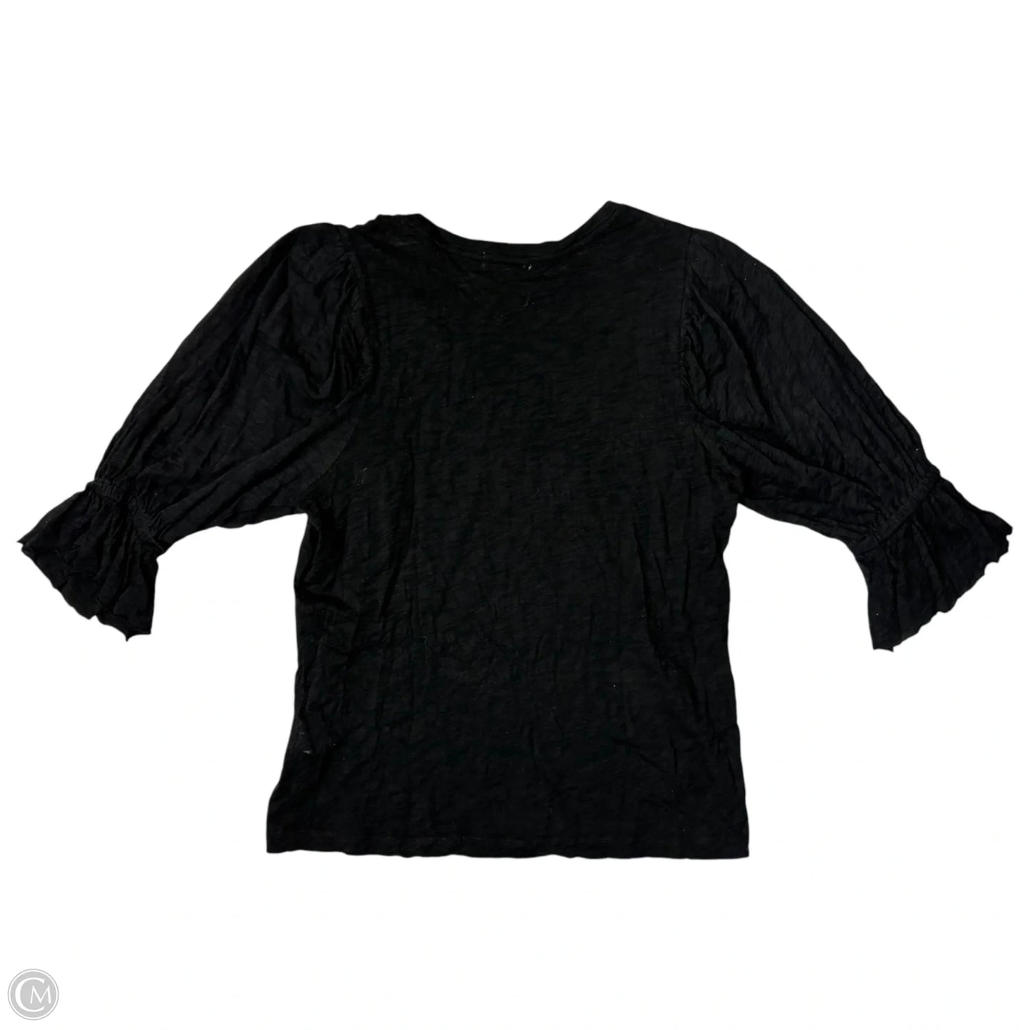Top 3/4 Sleeve By Goldie In Black, Size: S