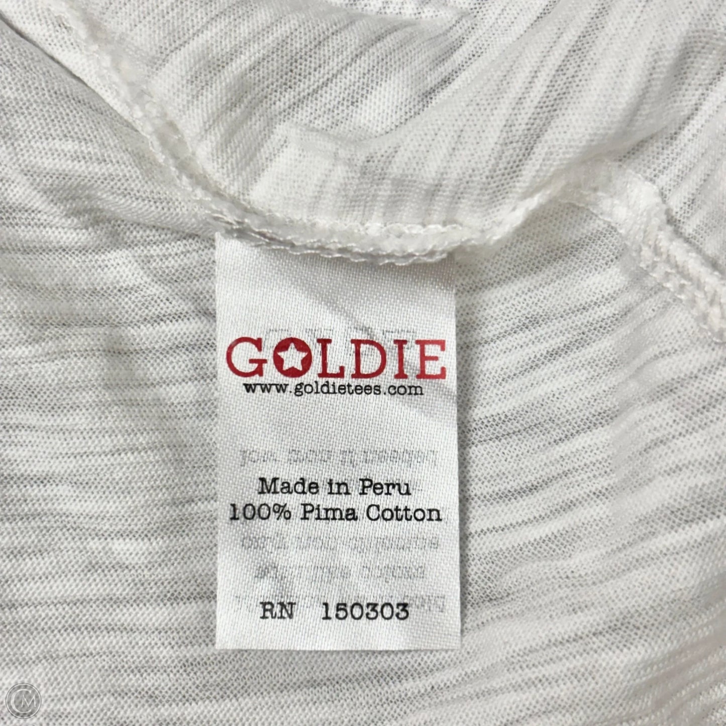 Top Short Sleeve By Goldie In White, Size: S