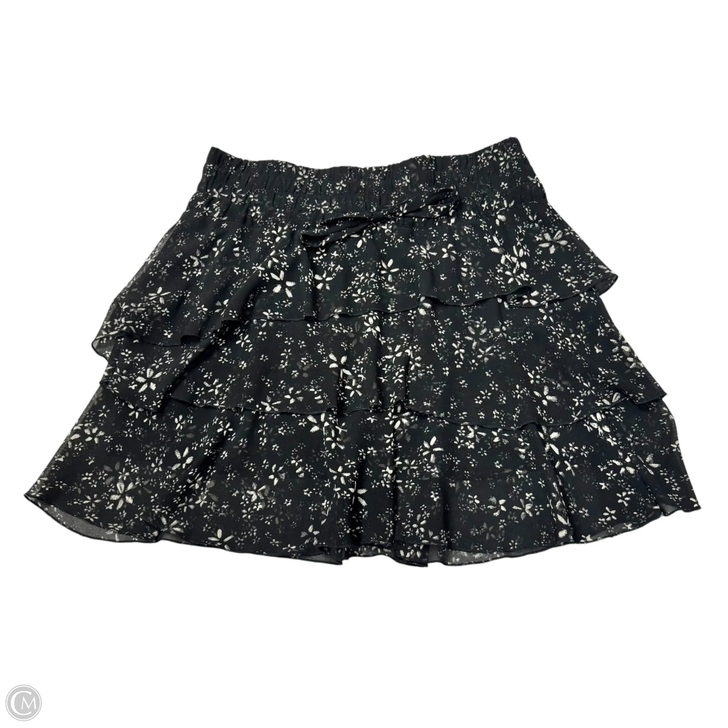 Skirt Mini & Short By The Kooples In Black & White, Size: L