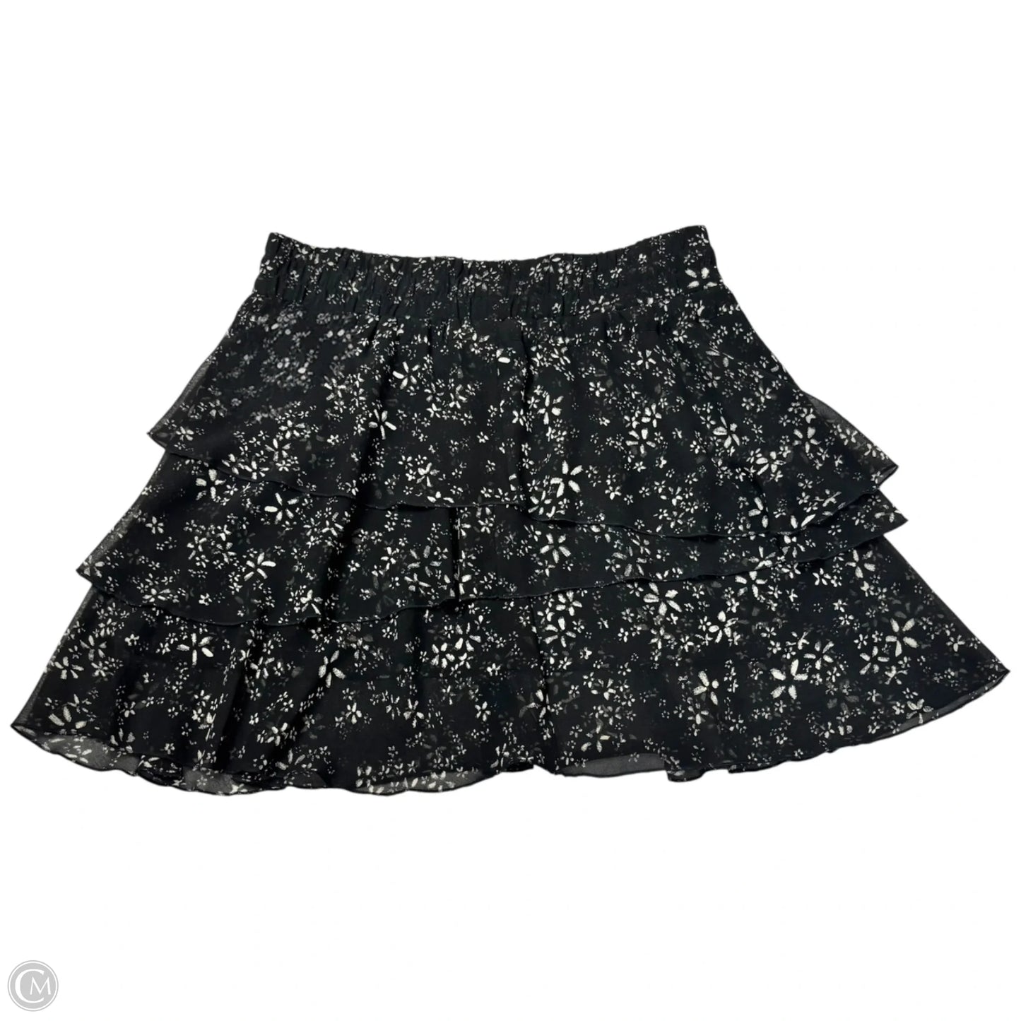 Skirt Mini & Short By The Kooples In Black & White, Size: L