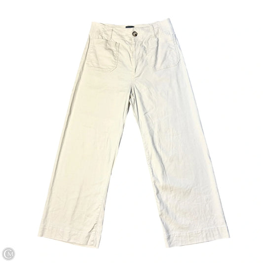 Pants Linen By Maeve In Cream, Size: 6