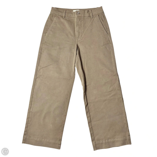 Pants Wide Leg By Everlane In Brown Denim, Size: 8