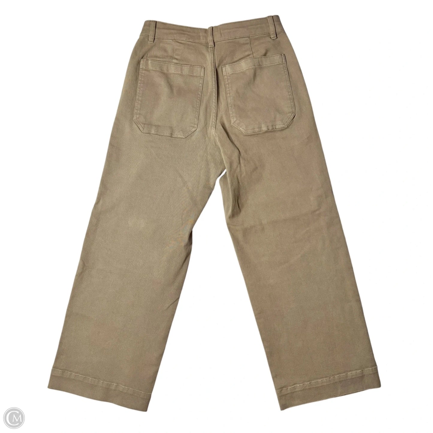 Pants Wide Leg By Everlane In Brown Denim, Size: 8