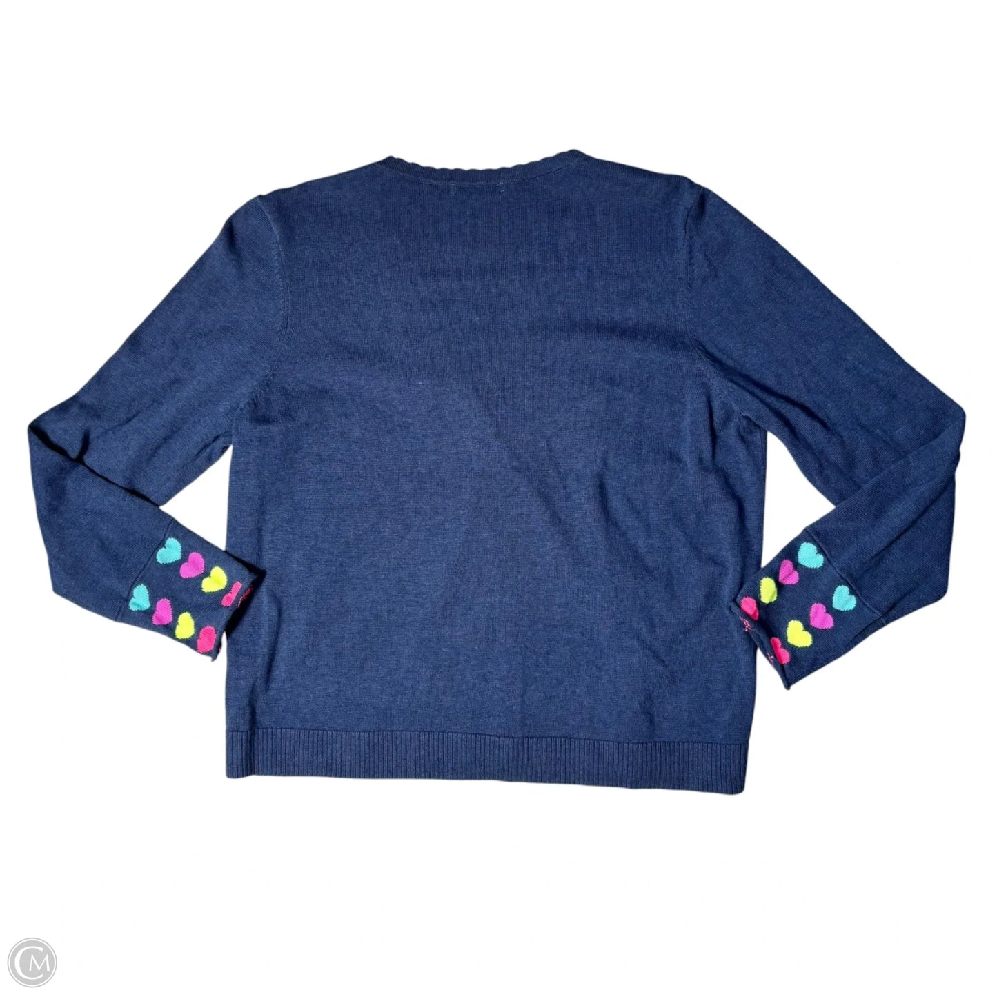 Cardigan By Lisa Todd In Navy, Size: L