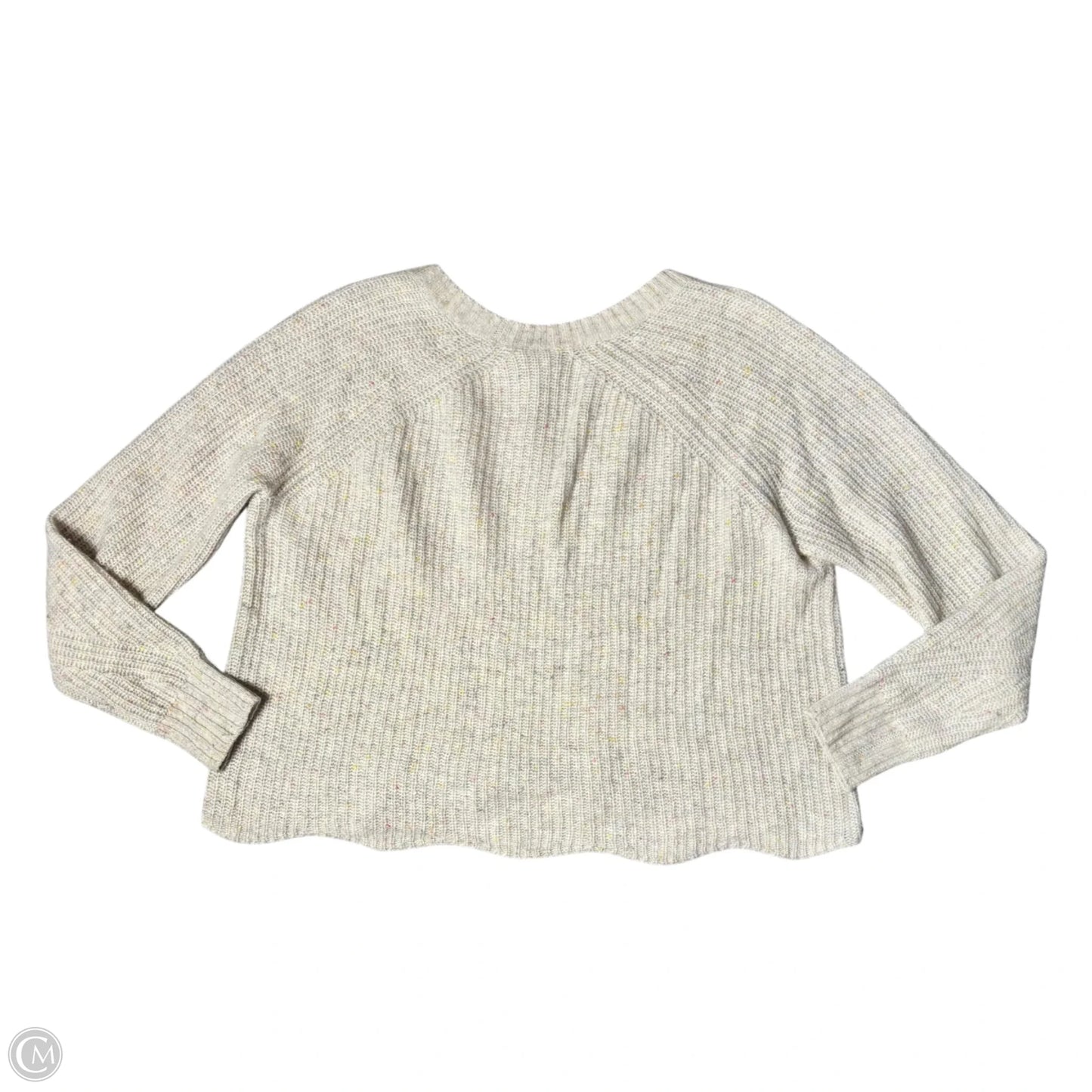 Sweater By Autumn Cashmere In Grey, Size: M