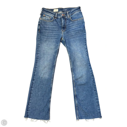 Jeans Straight By Pilcro In Blue Denim, Size: 2