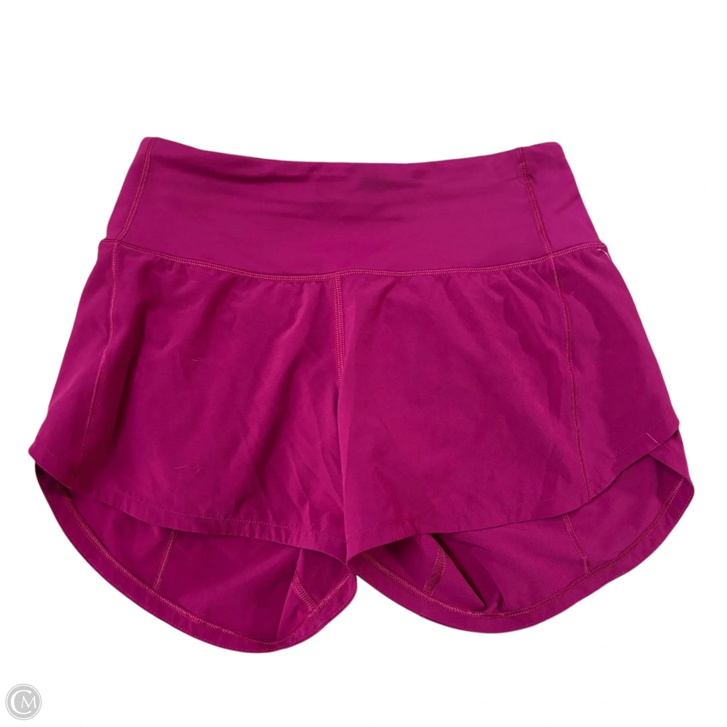Athletic Shorts By Lululemon In Purple, Size: Xs