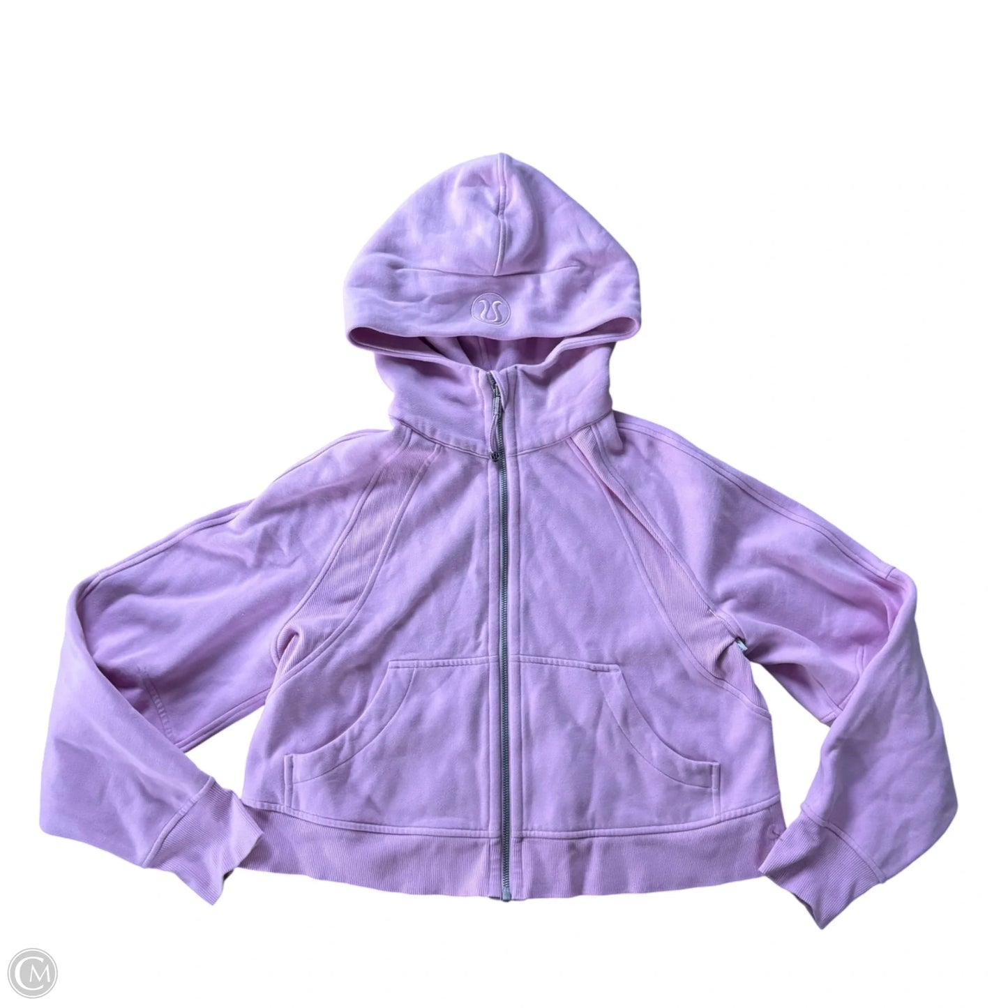 Athletic Sweatshirt Hoodie By Lululemon In Purple, Size: S
