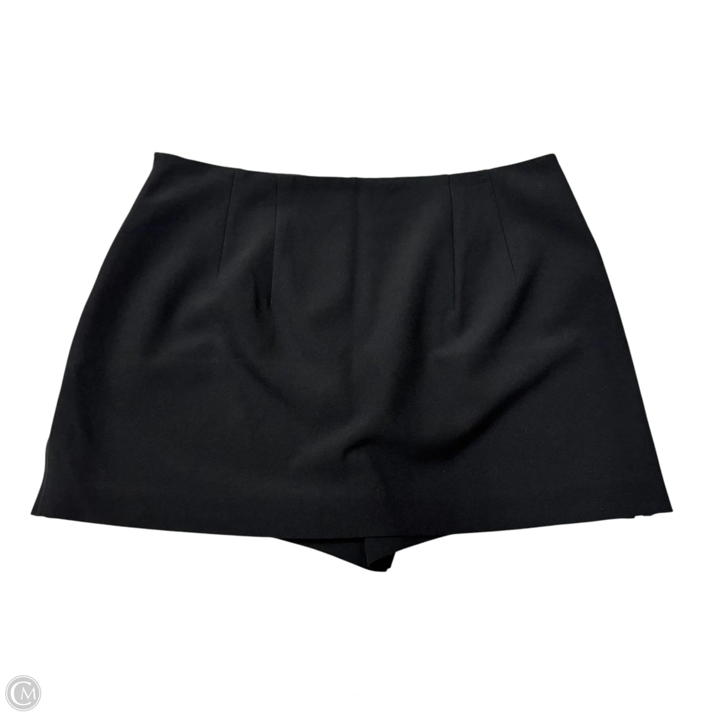 Skort By Express In Black, Size: 14