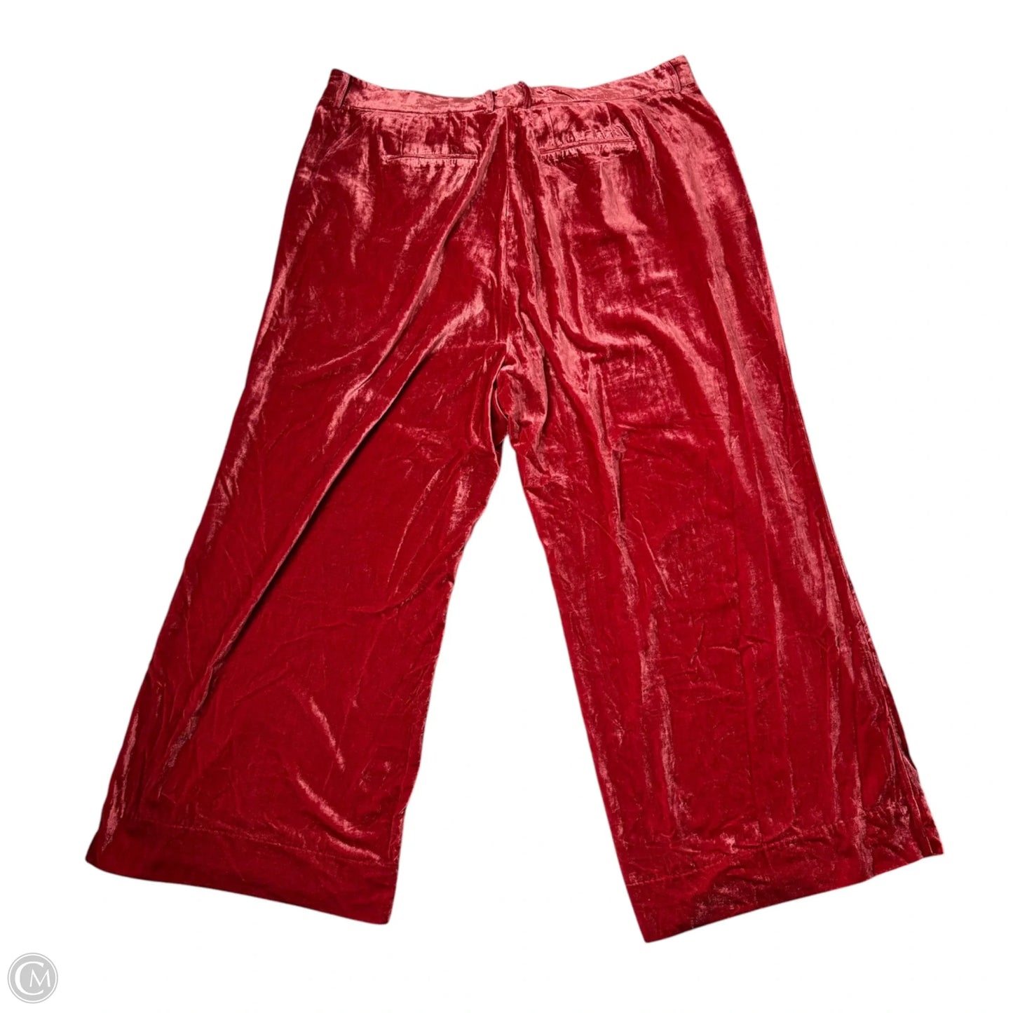 Pants Wide Leg By Torrid In Red, Size: 22