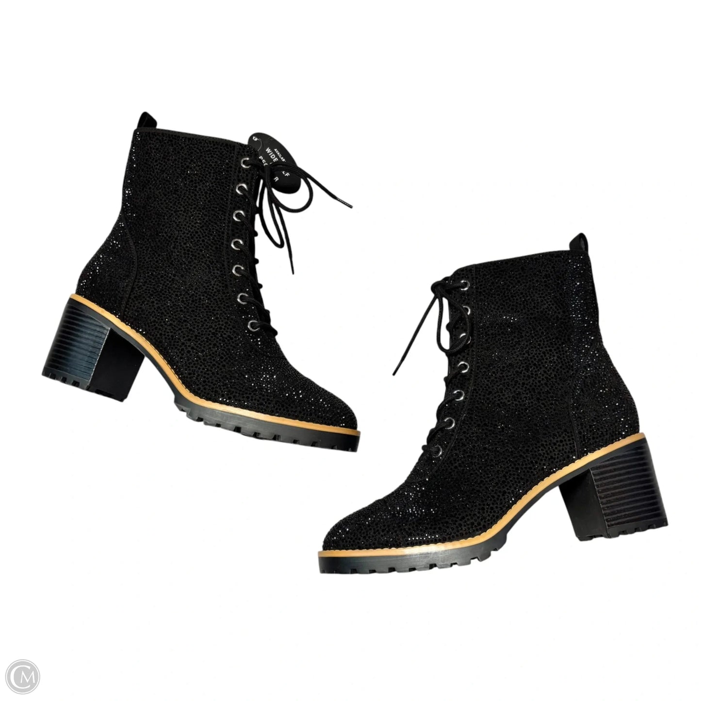 Boots Ankle Heels By Inc In Black, Size: 8.5