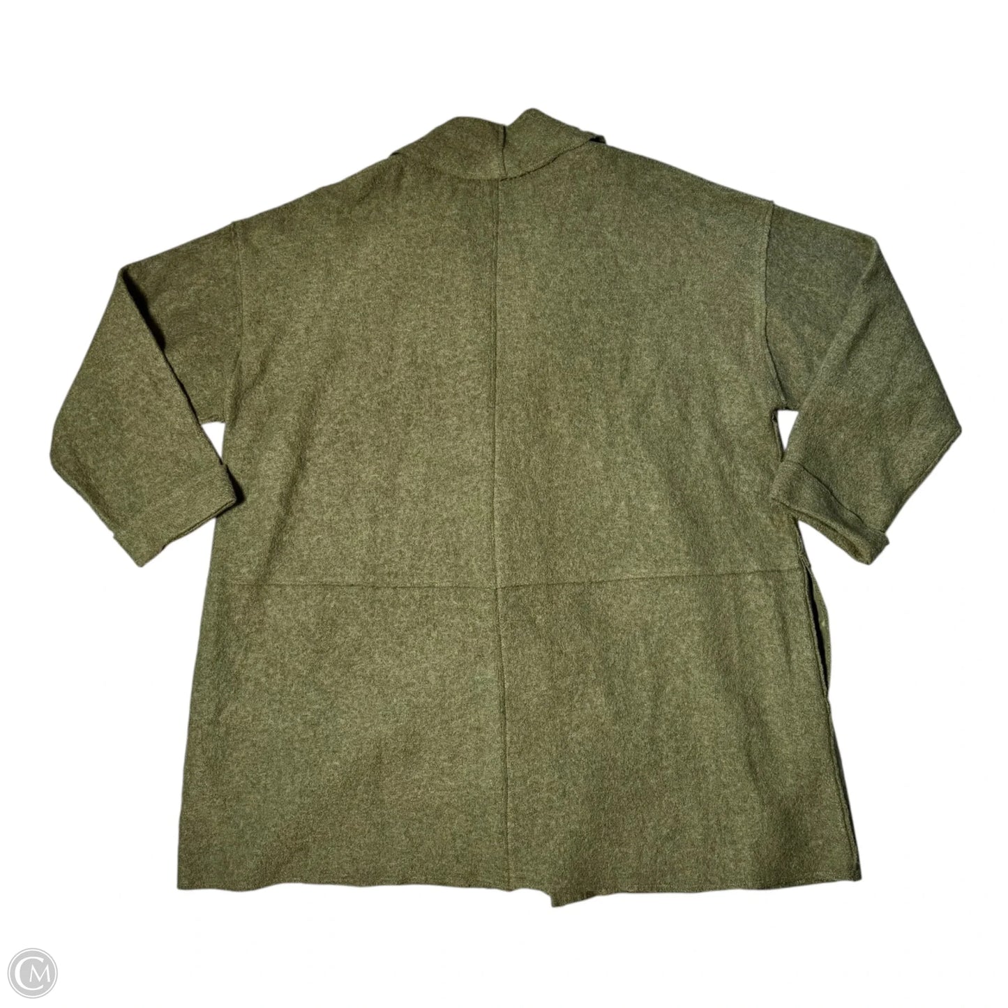 Sweater Cardigan By Jones New York In Green, Size: 2x