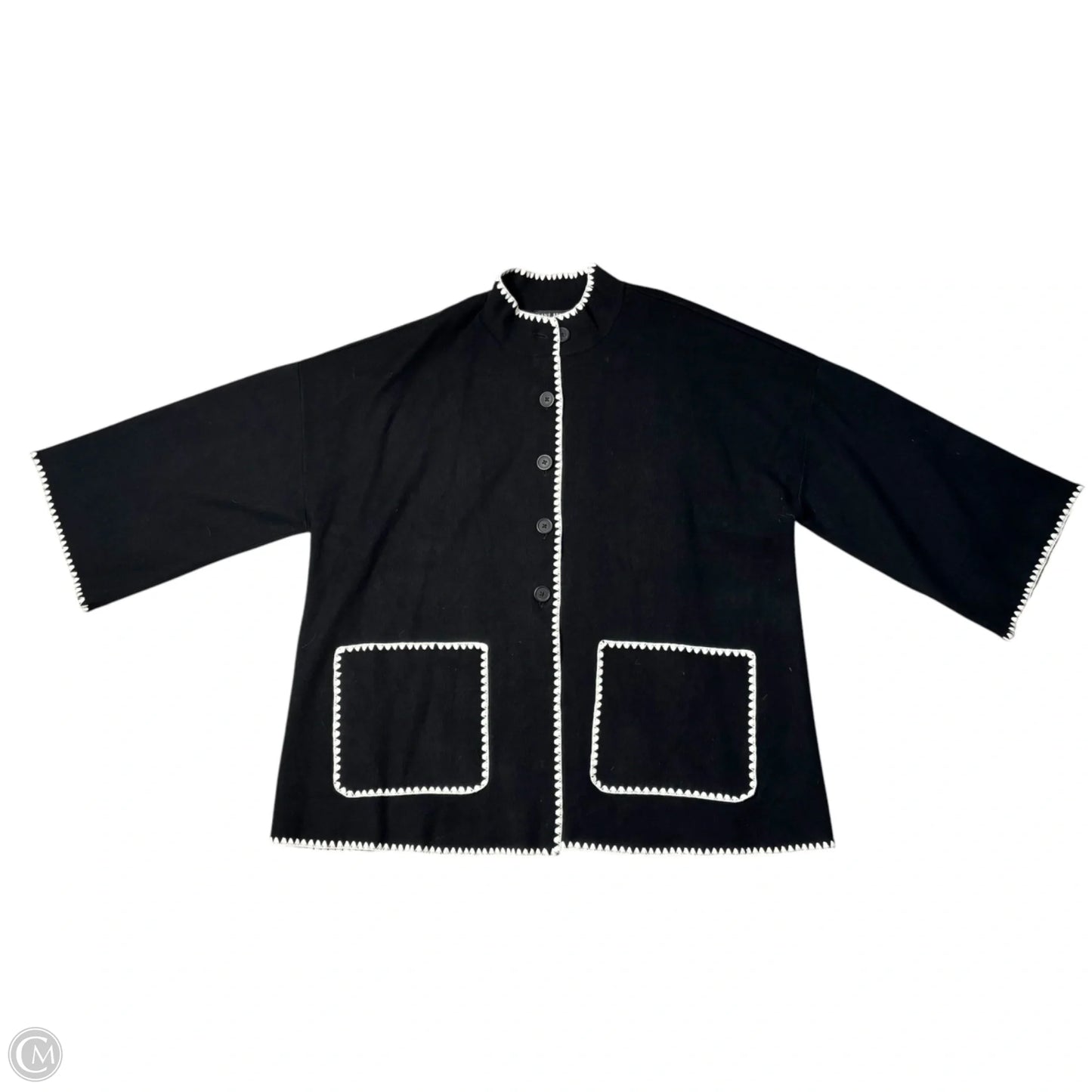 Sweater Cardigan By Lane Bryant In Black, Size: 3x