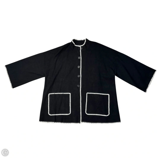 Sweater Cardigan By Lane Bryant In Black, Size: 3x