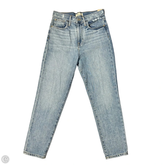 Jeans Boyfriend By Madewell In Blue Denim, Size: 2