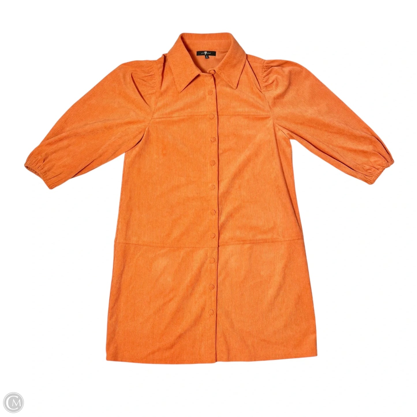 Dress Casual Short By 7 For All Mankind In Orange, Size: S