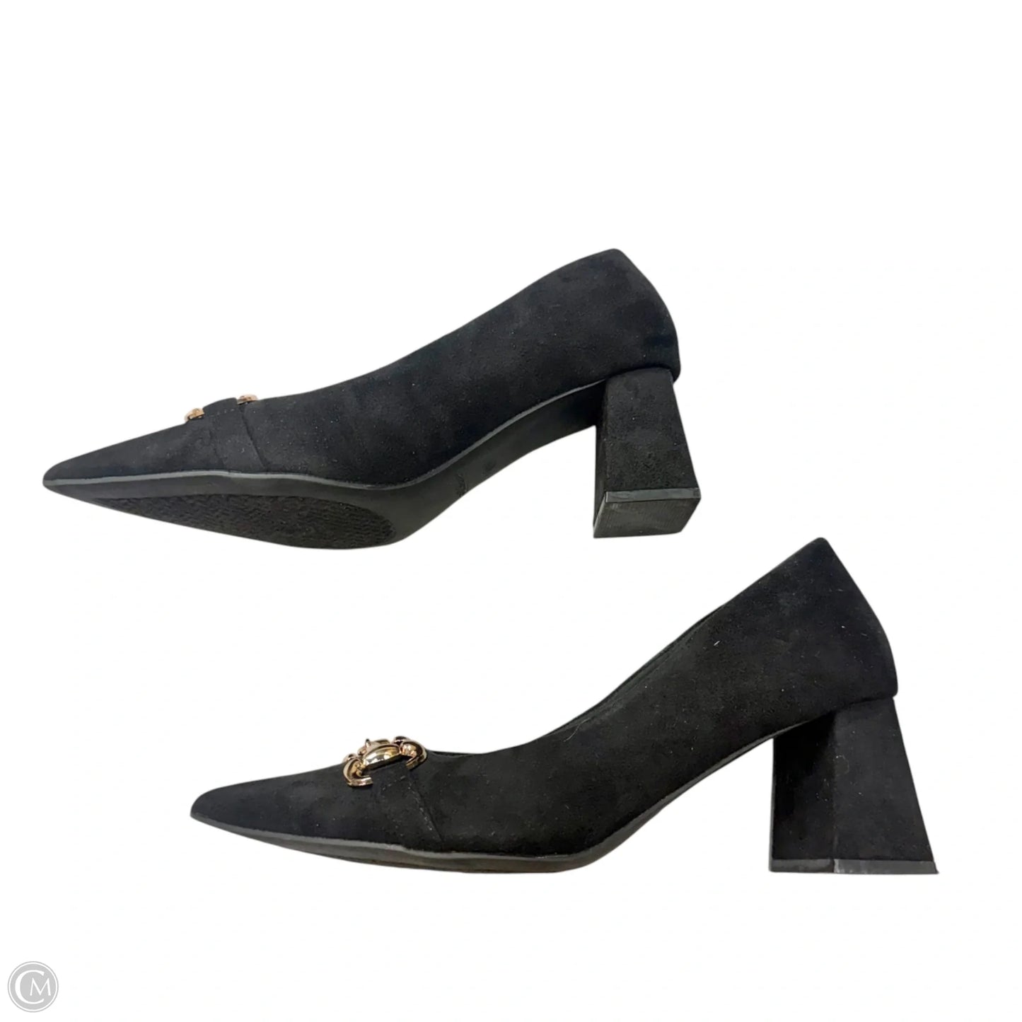 Shoes Heels Block By Torta Caliente In Black, Size: 11