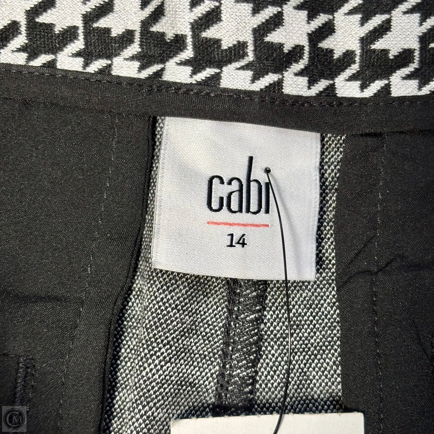 Pants Dress By Cabi In Black & White, Size: 14