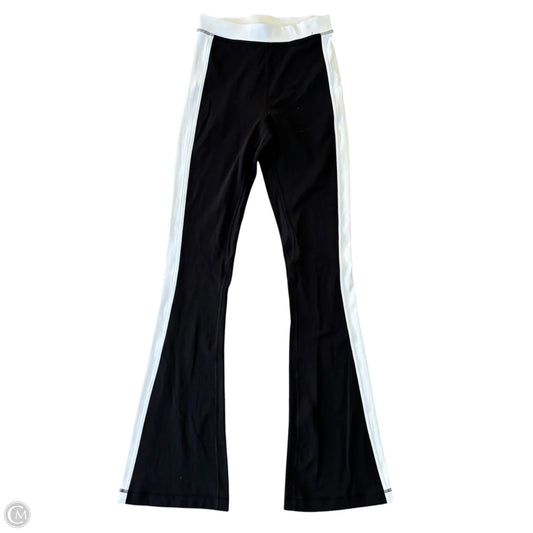 Athletic Pants By Lululemon In Black & White, Size: S