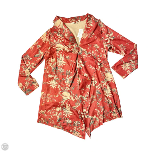 Jacket Other By Soft Surroundings In Floral Print, Size: Xl