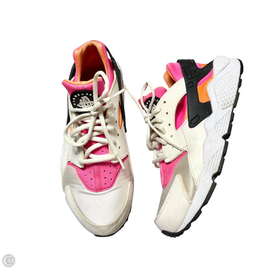 Shoes Sneakers By Nike In Orange & Pink, Size: 10