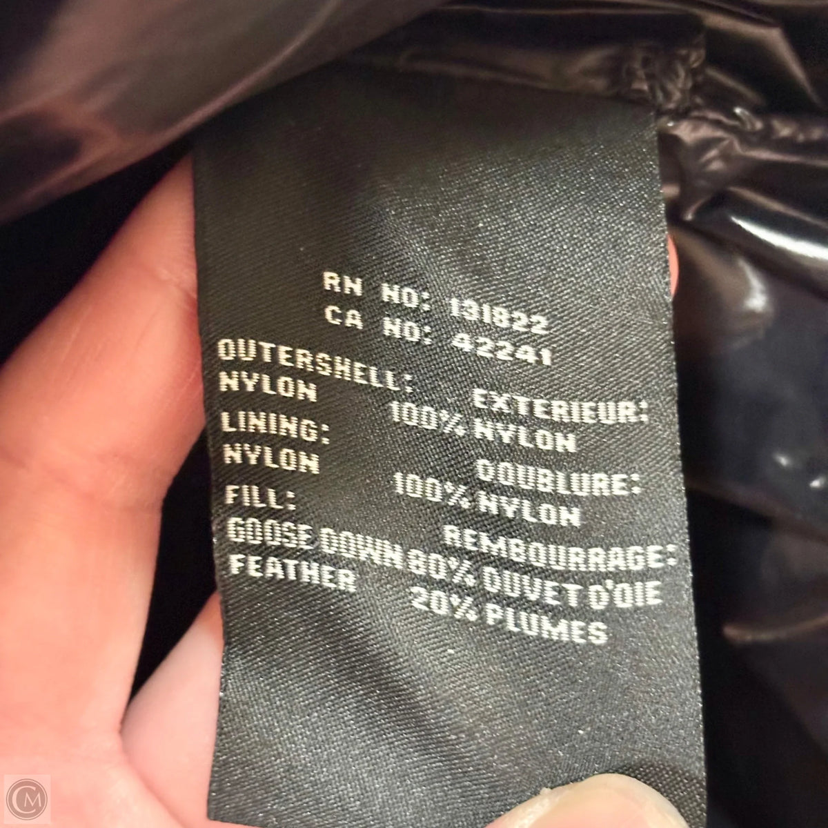Coat Puffer & Quilted By Sam. In Navy, Size: S