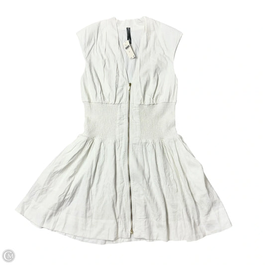 Dress Casual Short By Anthropologie In White, Size: M
