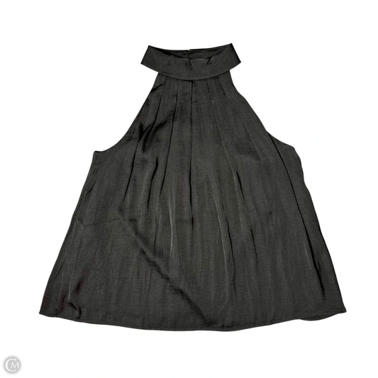 Blouse Sleeveless By Banana Republic In Black, Size: Xs