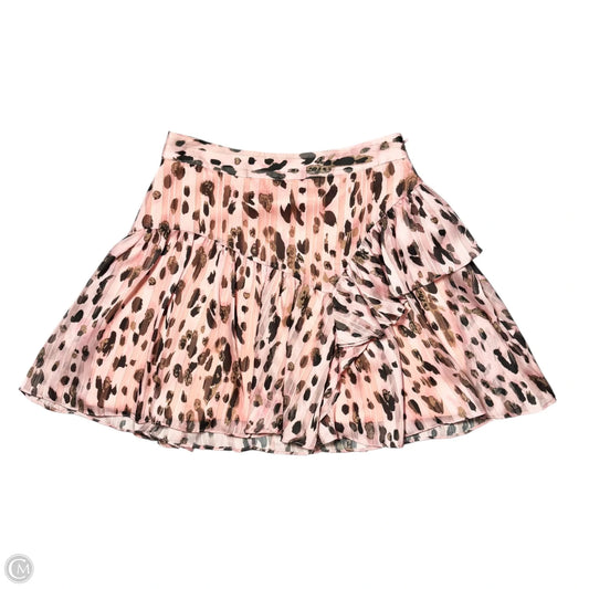 Skirt Designer By Milly In Leopard Print, Size: 6