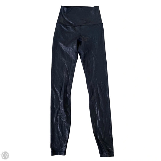 Athletic Leggings By Lululemon In Black, Size: Xs