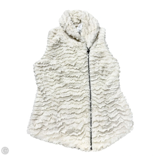 Vest Faux Fur & Sherpa By Patagonia In Cream, Size: S