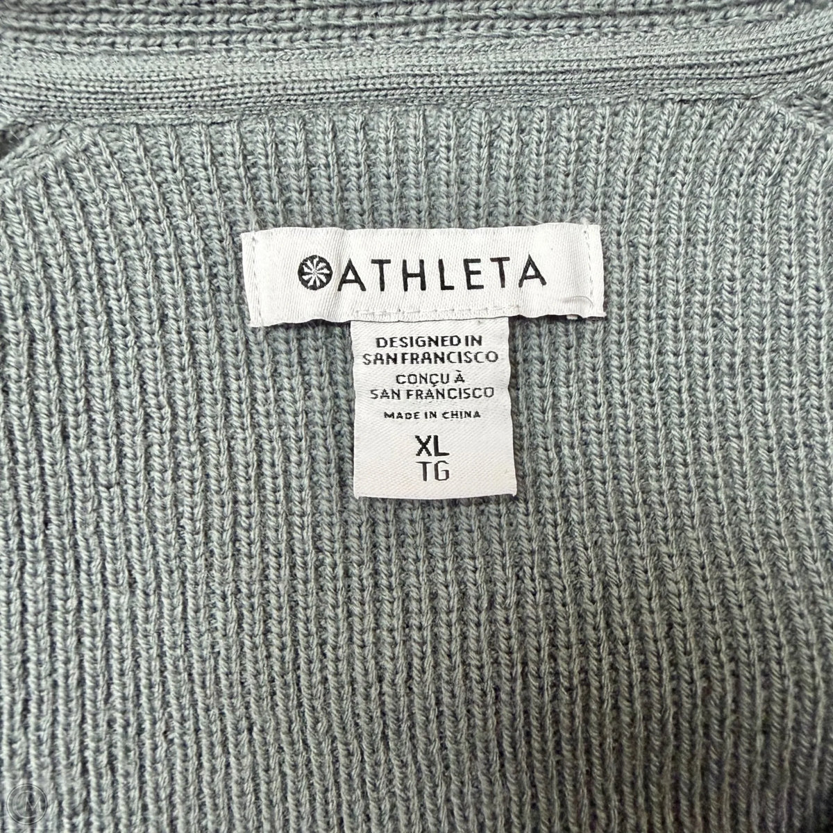 Sweater By Athleta In Grey, Size: Xl
