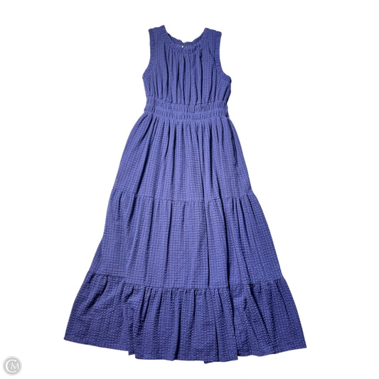 Dress Casual Maxi By Anthropologie In Blue, Size: M