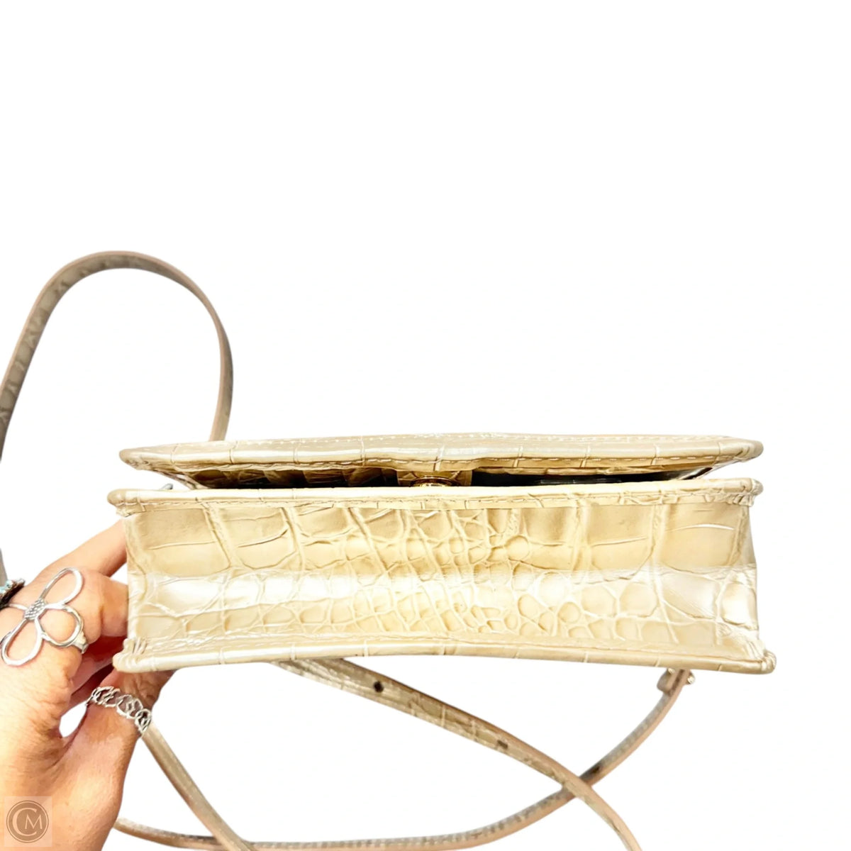 Crossbody Designer By Brahmin, Size: Small