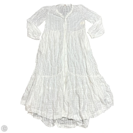 Dress Casual Maxi By Free People In White, Size: S