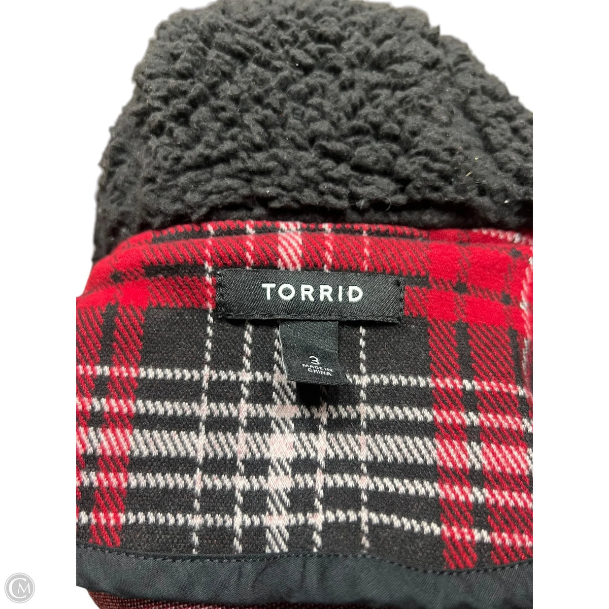 Jacket Other By Torrid In Plaid Pattern, Size: 3x