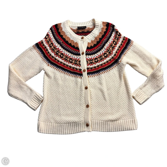 Sweater Cardigan By Lane Bryant In White, Size: 2x