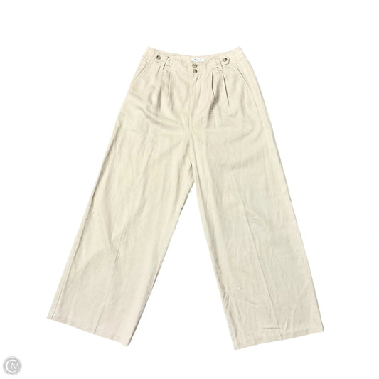 Pants Wide Leg By Madewell In Tan, Size: 4
