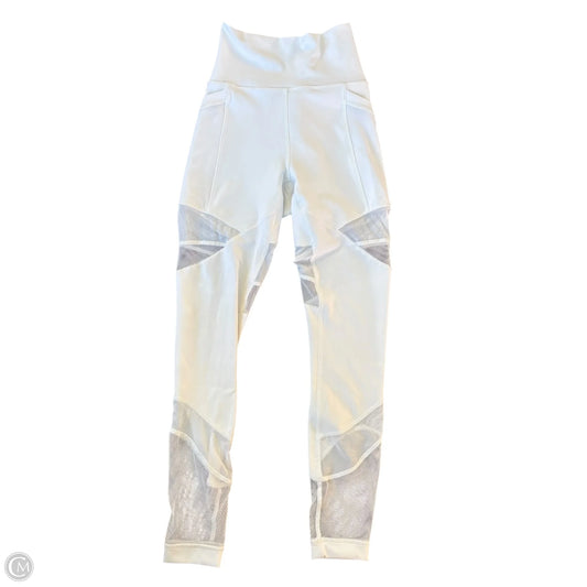 Athletic Leggings By Lululemon In White, Size: Xs