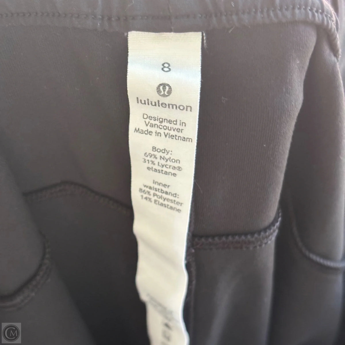 Athletic Pants By Lululemon In Black, Size: M