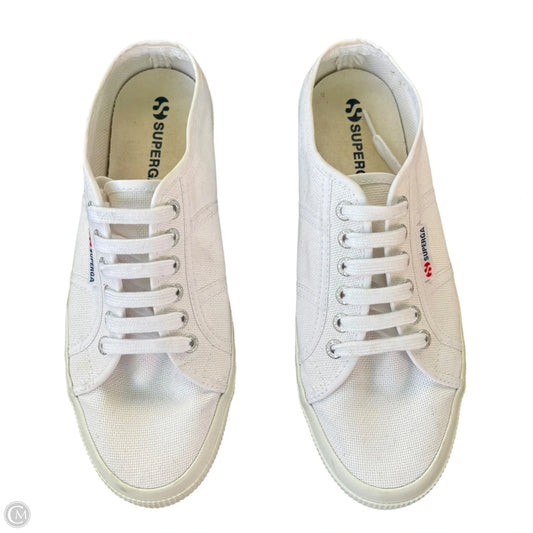 Shoes Sneakers By Superga In White, Size: 10
