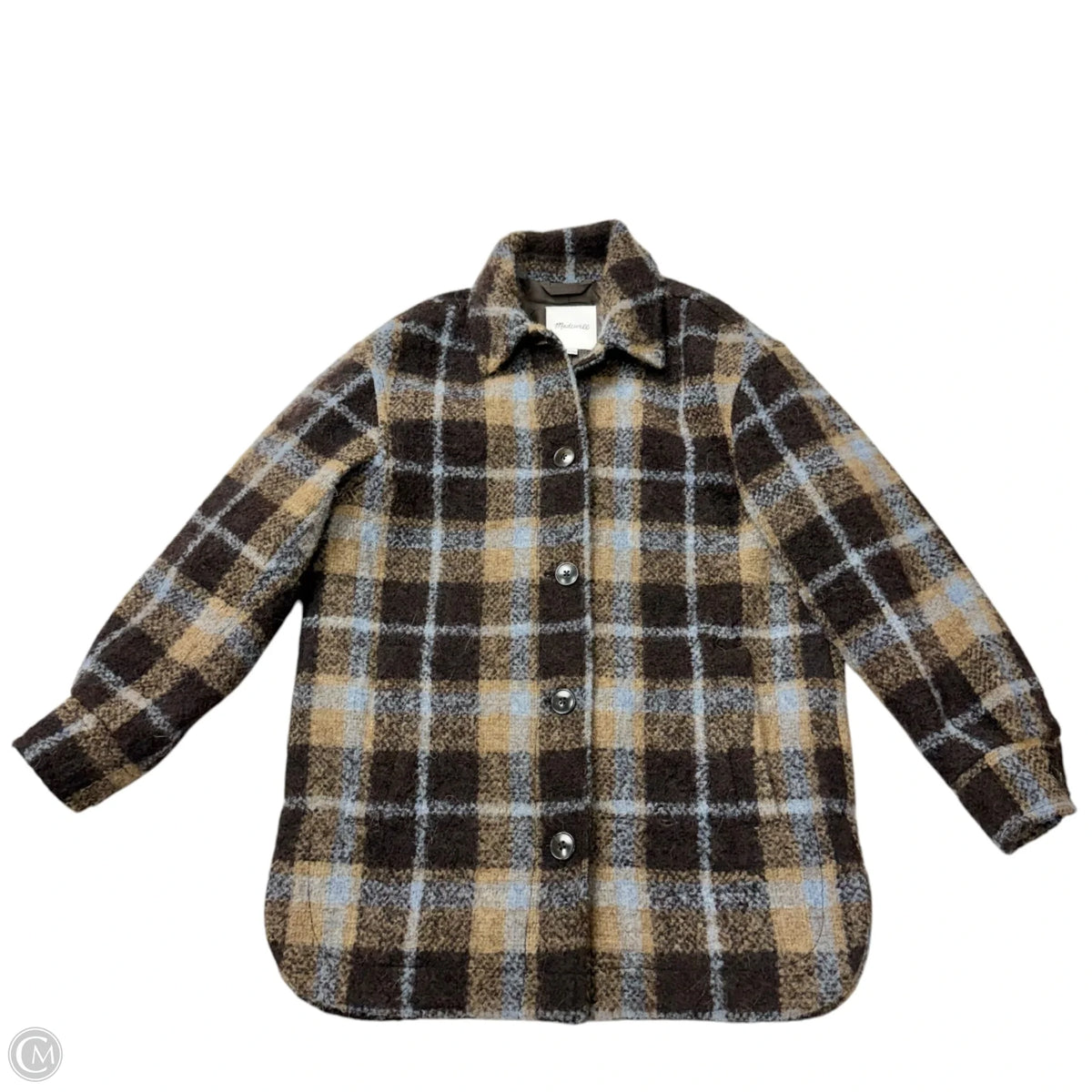 Jacket Other By Madewell In Plaid Pattern, Size: Xs