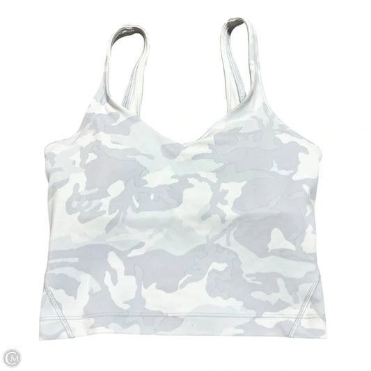 Athletic Tank Top By Lululemon In Camouflage Print, Size: Xs